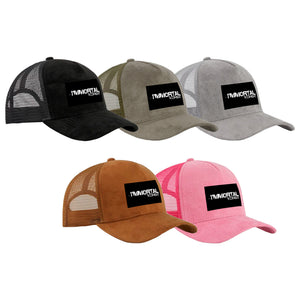 Immortal Suede Trucker Hat #8164 C