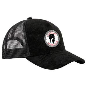 Oakdale MMA Suede Trucker Hat #8165 Z