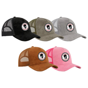 Oakdale MMA Suede Trucker Hat #8165 Z