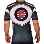 Krav Maga Hawaii Academy Rash Guards Black/White #8166 A