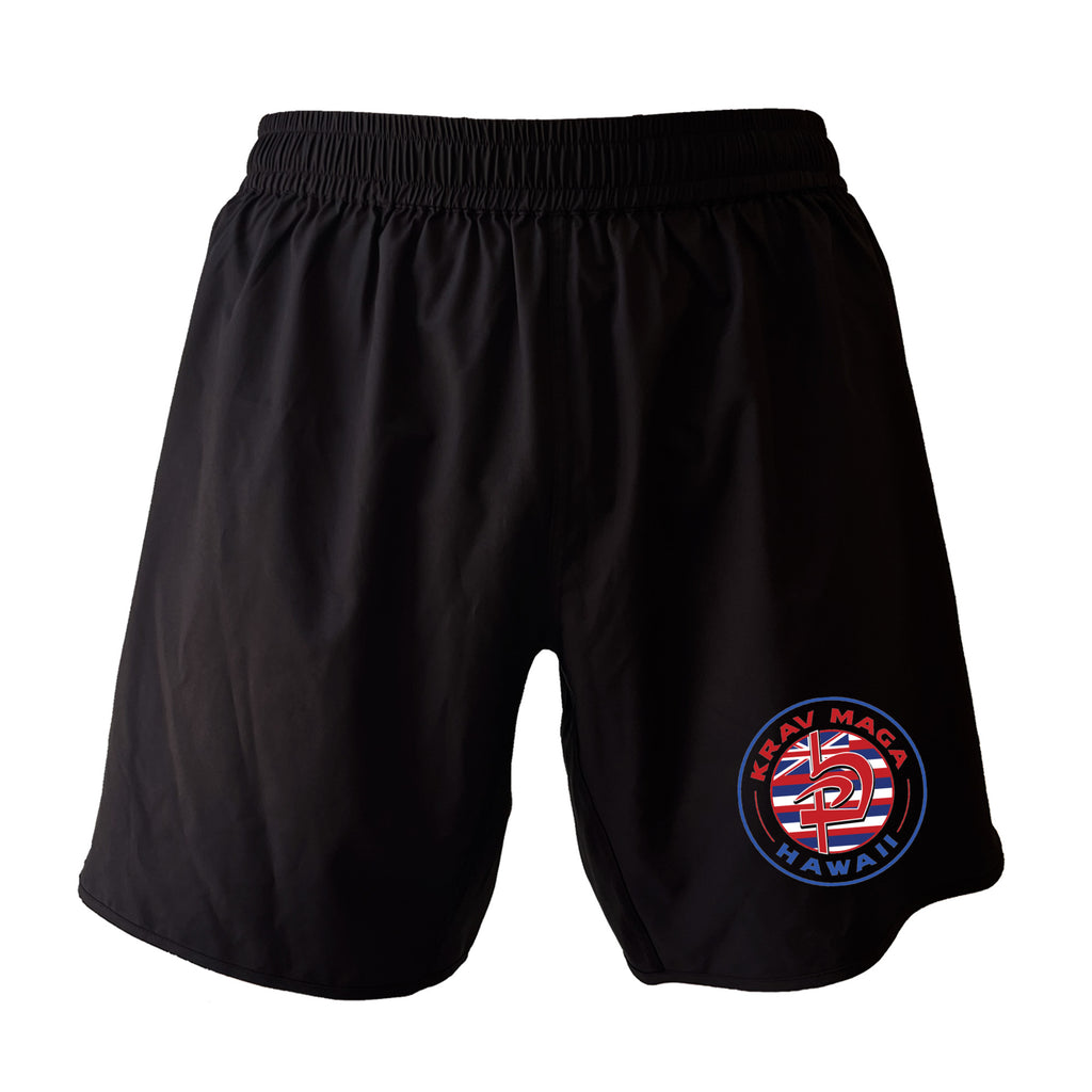 Krav Maga Hawaii All Black Shorts 2.0 #8166 A