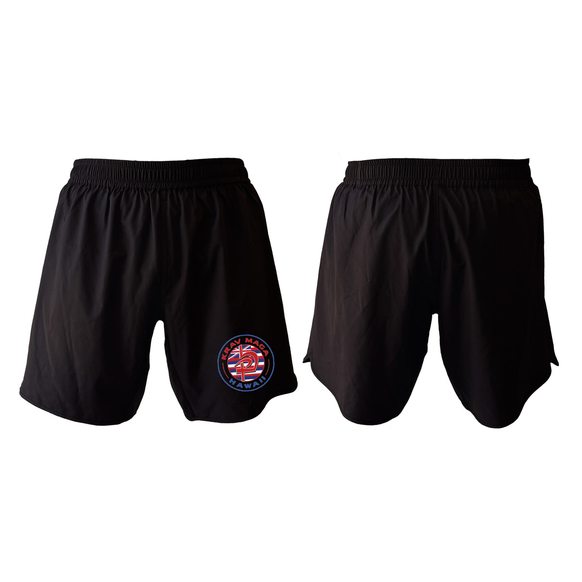 Krav Maga Hawaii All Black Shorts 2.0 #8166 A