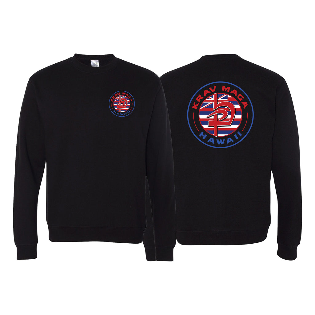 Krav Maga Hawaii Crewneck Sweatshirt #8166 A