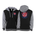 Krav Maga Hawaii Varsity Zip-Up Hoodies #8166 A