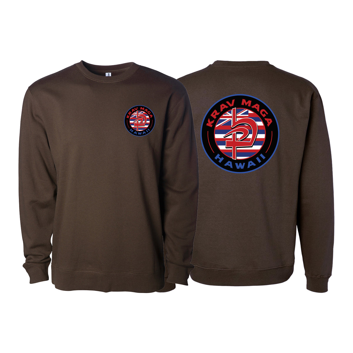Krav Maga Hawaii Crewneck Sweatshirt #8166 A