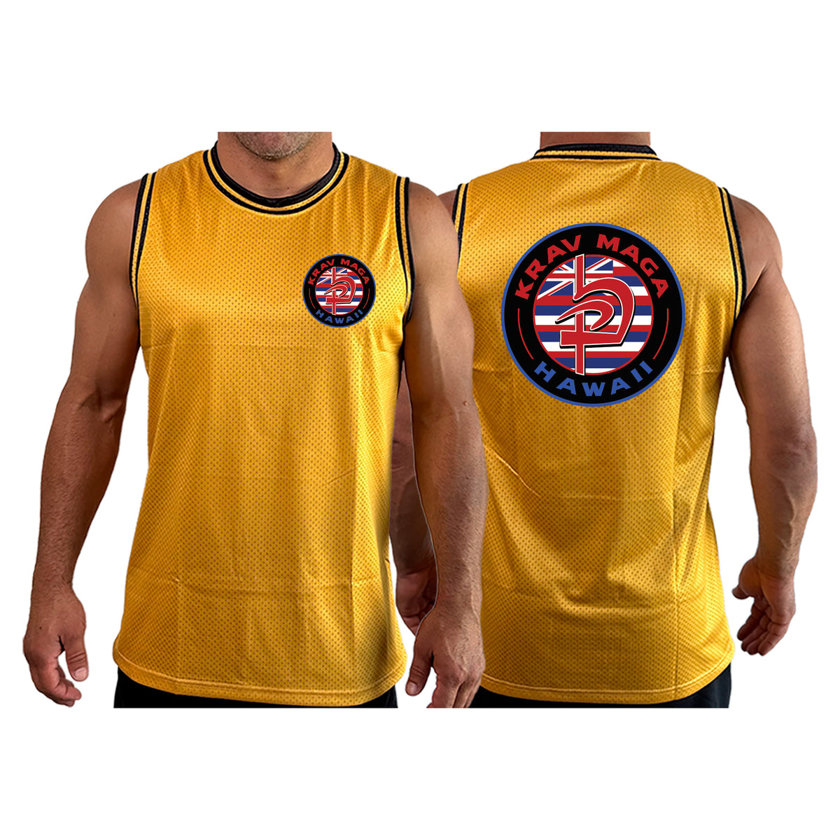 Krav Maga Hawaii Basketball Jerseys #8166 A