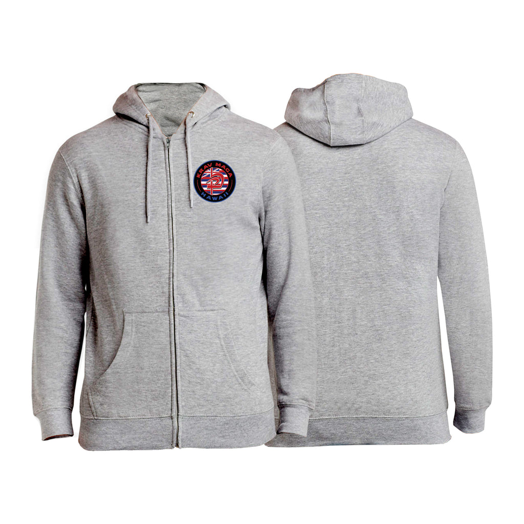Krav Maga Hawaii Zip-Up Hoodies #8166 A