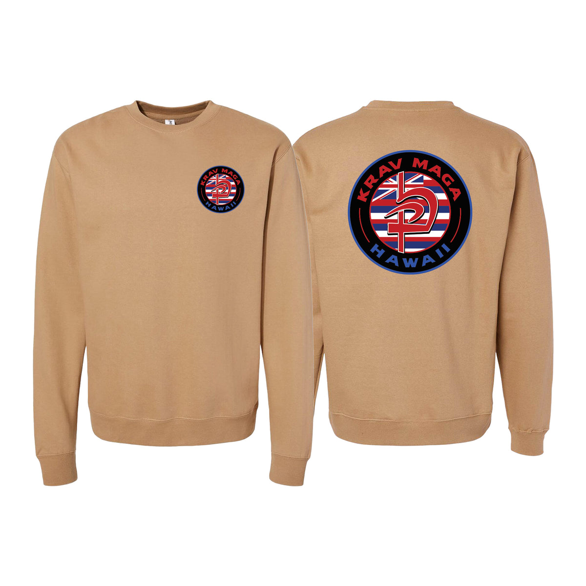Krav Maga Hawaii Crewneck Sweatshirt #8166 A