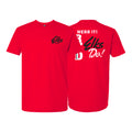 Elks Lodge HB Next Level Adult Shirts #8167 A (RED Design)