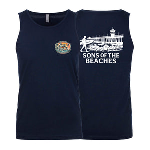 Elks Lodge HB Next Level Tank Tops #8167 B (Sons of the Beaches)