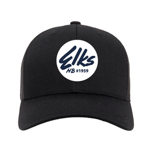 Elks Lodge HB Academy Trucker Hat #8167 F