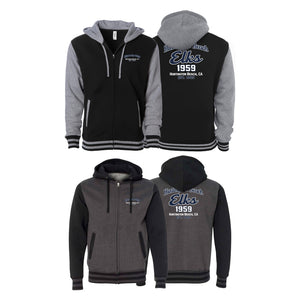Elks Lodge HB Academy Varsity Zip-Up Hoodie #8167 G