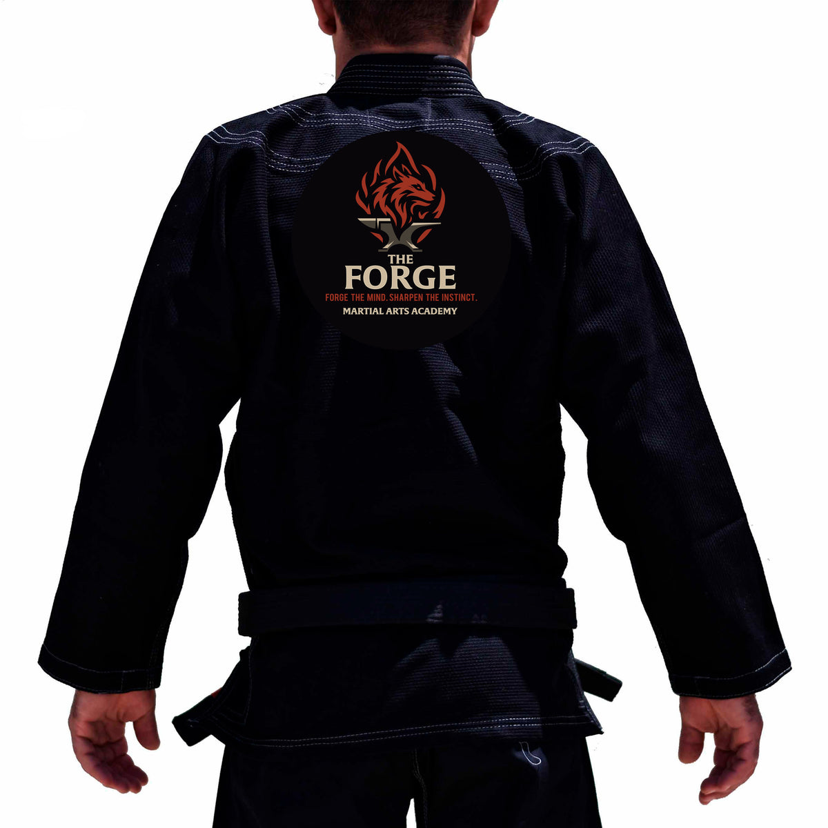 The Forge Academy Adults Gi - Black #1614 A