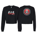 Bushido MMA Women's Cropped Crewneck Sweatshirt #8169 D
