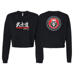 Bushido MMA Women's Cropped Crewneck Sweatshirt #8169 D