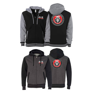 Bushido MMA Varsity Zip-Up Hoodies #8169 E