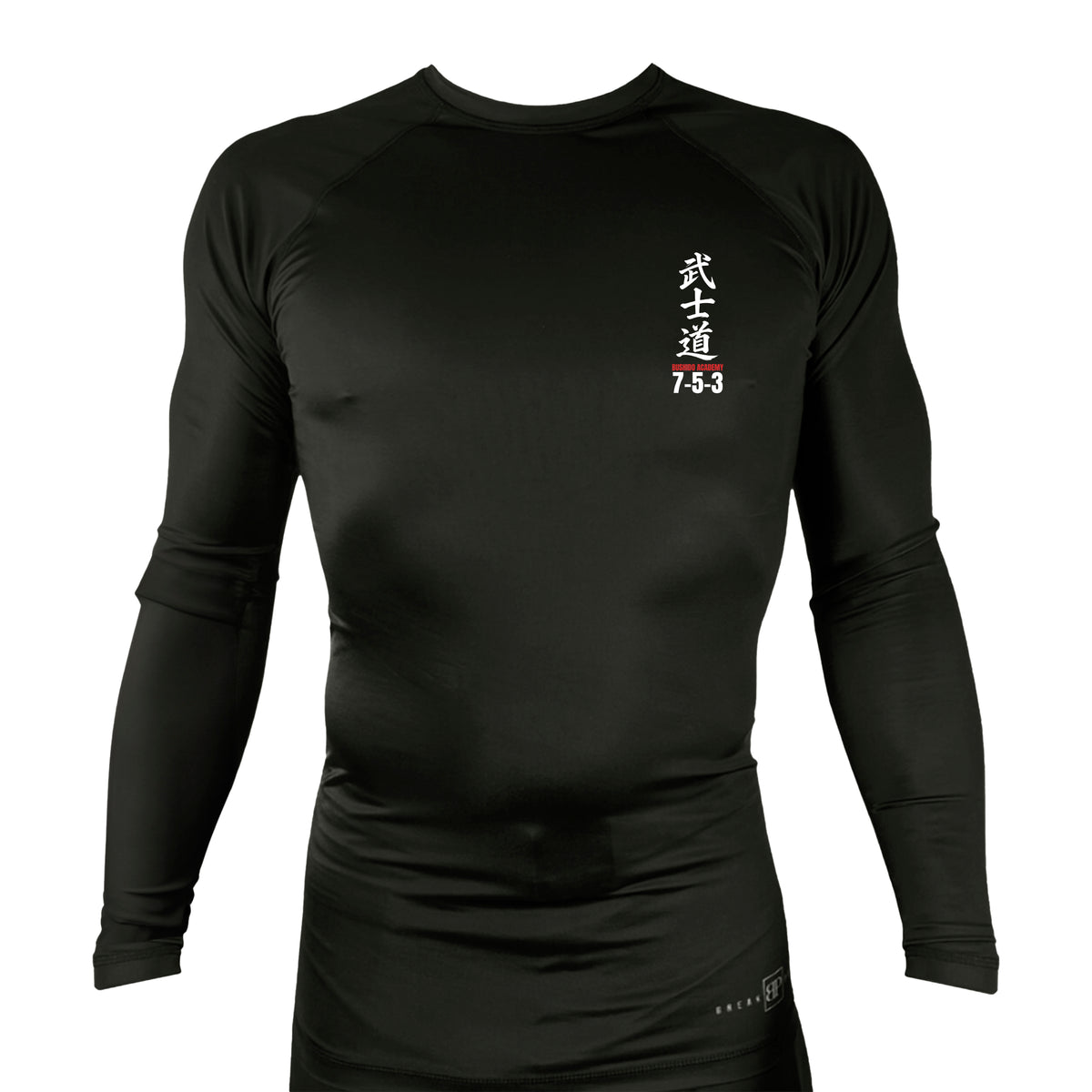 Bushido MMA All Black Rash Guards Long Sleeves #8169 G