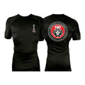 Bushido MMA All Black Rash Guards Short Sleeves #8169 G