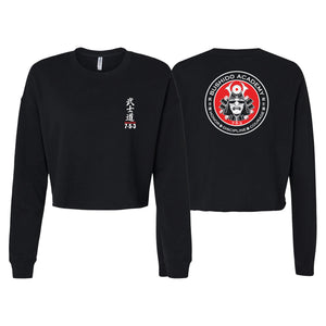Bushido MMA Women's Cropped Crewneck Sweatshirt #8169 G