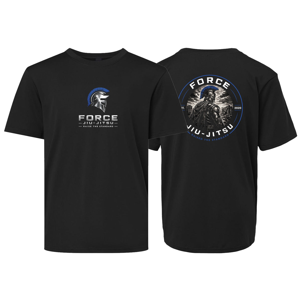 Force Jiu-Jitsu Dry Fit Kids Shirts #8170 A
