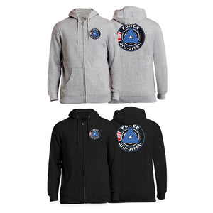 Force MMA Zip-Up Hoodies #8170 A