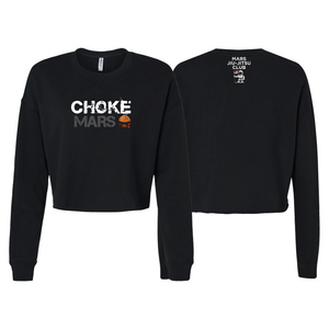 Mars Jiu Jitsu Club Women's Cropped Crewneck Sweatshirt #8171 A