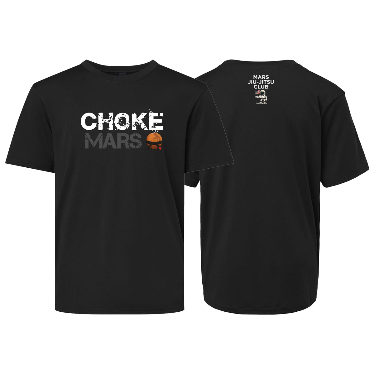 Mars Jiu Jitsu Club Dry Fit Kids Shirts #8171 A