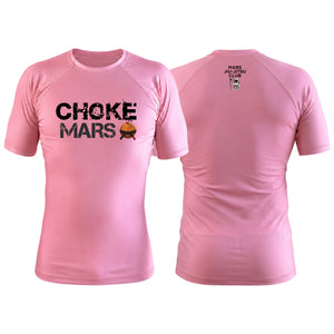 Mars Jiu Jitsu Club Pink Rash Guards Short Sleeve #8171 A