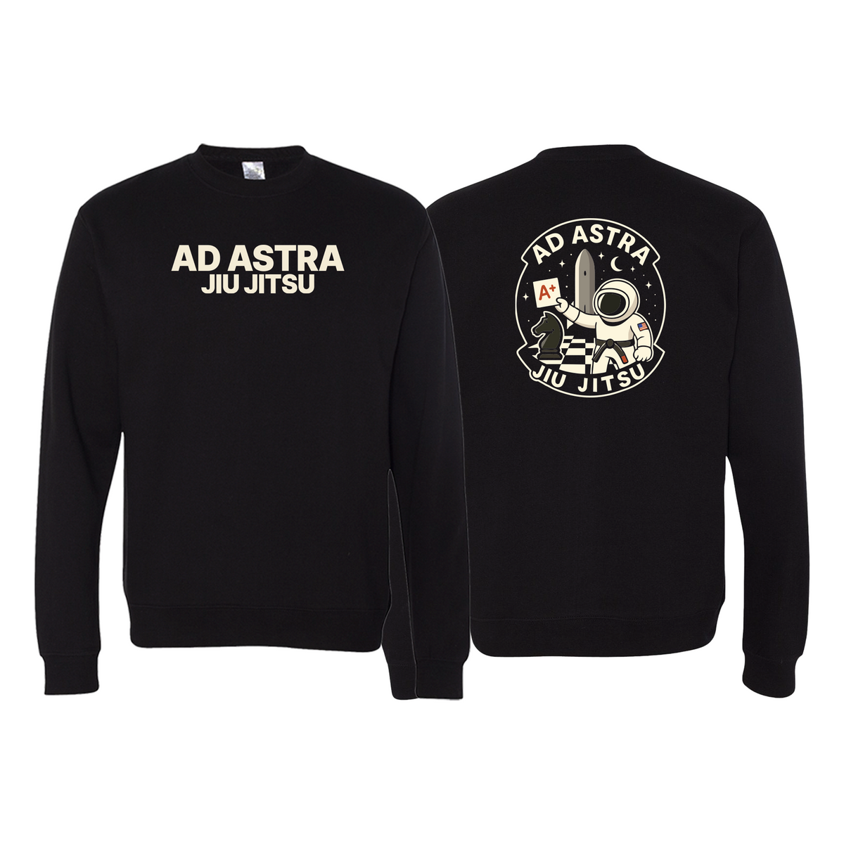 Mars Jiu Jitsu Club Crewneck Sweatshirt #8171 C