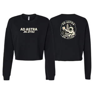 Mars Jiu Jitsu Club Women's Cropped Crewneck Sweatshirt #8171 C