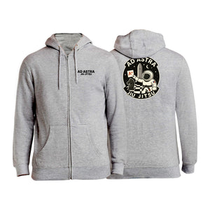 Mars Jiu Jitsu Club Zip-Up Hoodies #8171 D