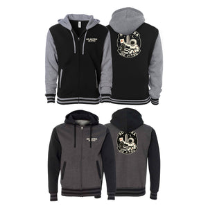 Mars Jiu Jitsu Club Varsity Zip-Up Hoodies #8171 D