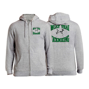 Valdez Kickboxing Zip-Up Hoodies #8172 A