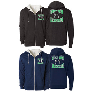 Valdez Kickboxing Sherpa Lined Zip-Up Hoodie #8172 A