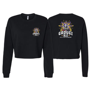 Gadugi BJJ Women's Cropped Crewneck Sweatshirt #8173 A