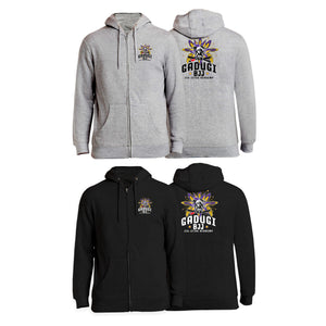 Gadugi BJJ Zip-Up Hoodies #8173 A