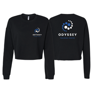Odyssey Training Center Women's Cropped Crewneck Sweatshirt #8174 A
