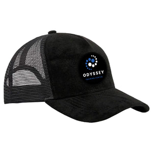 Odyssey Training Center Suede Trucker Hat #8174 A