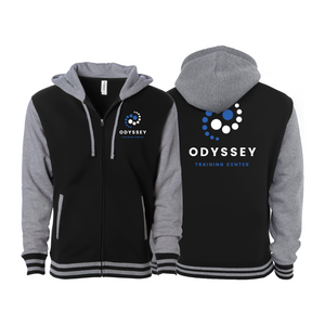 Odyssey Training Center Varsity Zip-Up Hoodies #8174 A