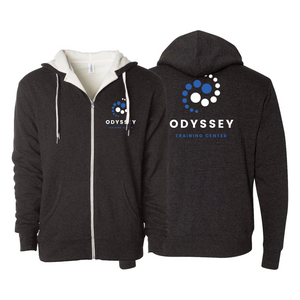 Odyssey Training Center Sherpa Lined Zip-Up Hoodie #8174 A