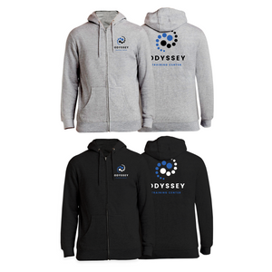 Odyssey Training Center Zip-Up Hoodies #8174 A