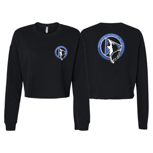 Montgomery Brazilian Jiu-Jitsu Women's Cropped Crewneck Sweatshirt #8177 A