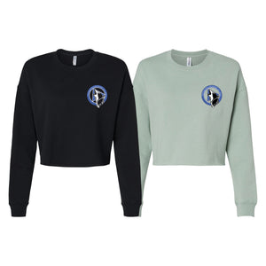 Montgomery Brazilian Jiu-Jitsu Women's Cropped Crewneck Sweatshirt #8177 A