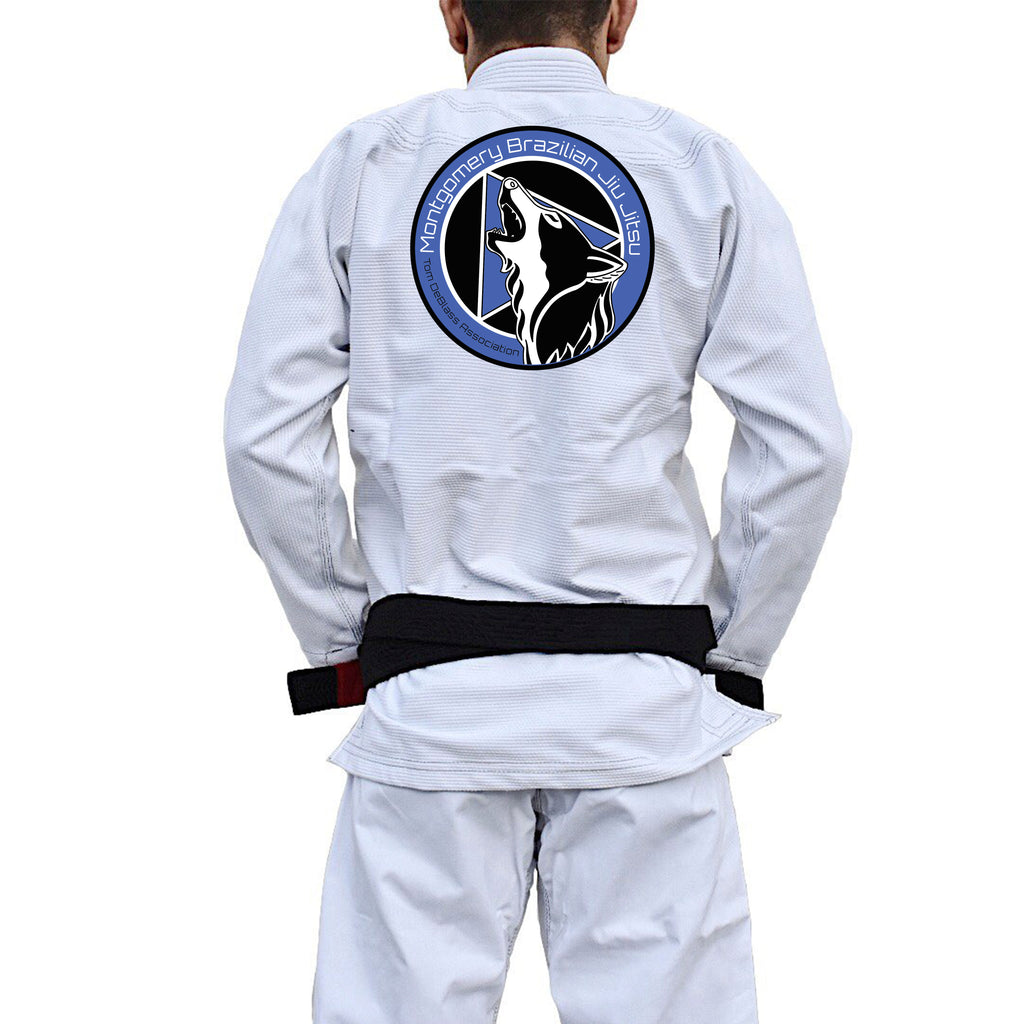Montgomery Brazilian Jiu-Jitsu Academy Adults Gi - White #1737 A