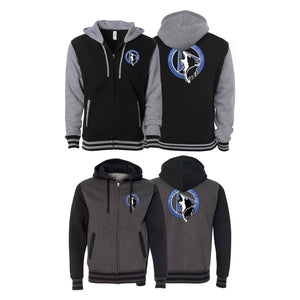 Montgomery Brazilian Jiu-Jitsu Varsity Zip-Up Hoodies #8177 A