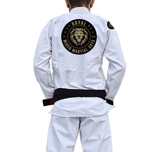 Royal MMA Academy Kids Gi - White #1733 A