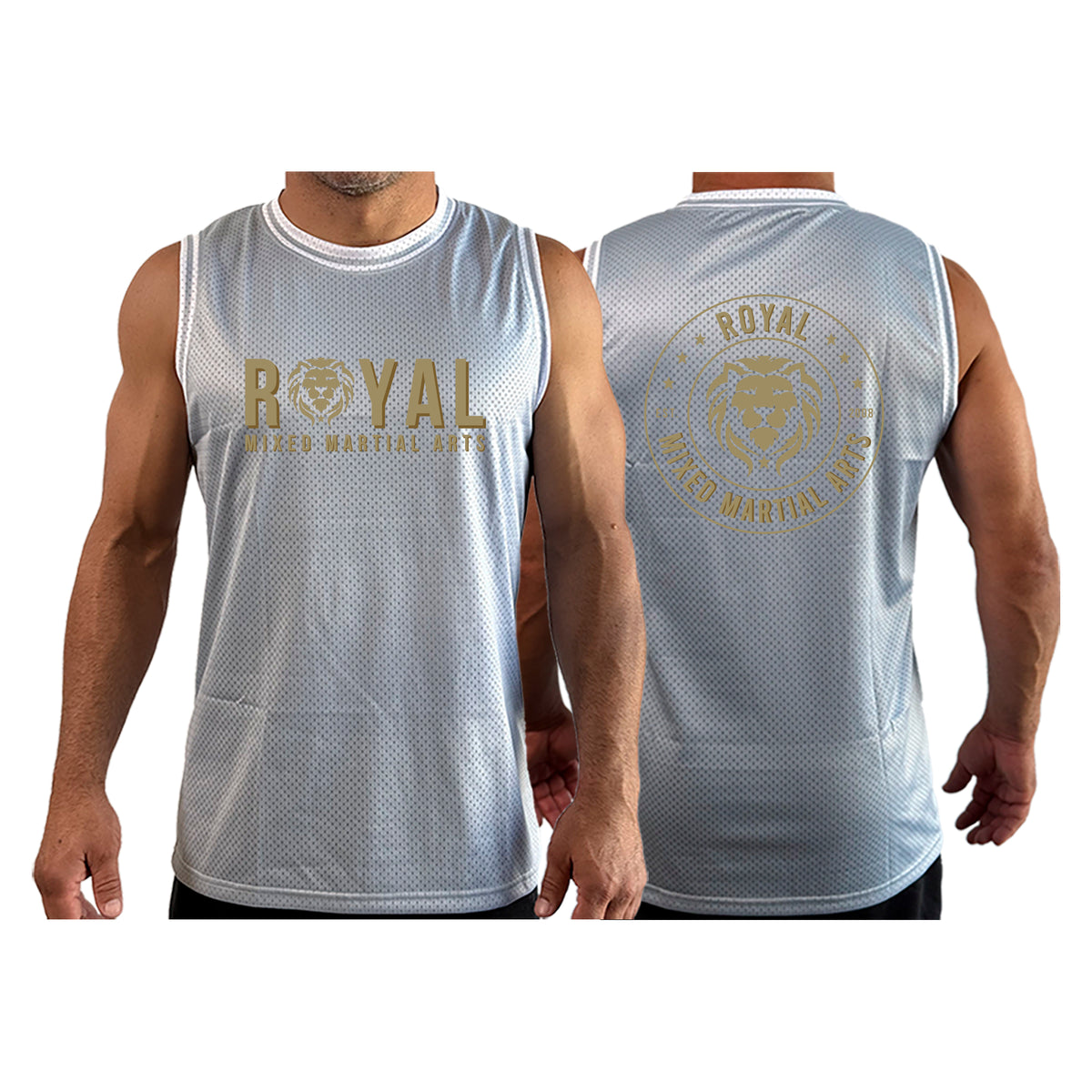 Royal MMA Basketball Jerseys #8178 A