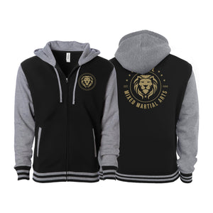 Royal MMA Varsity Zip-Up Hoodies #8178 C
