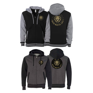 Royal MMA Varsity Zip-Up Hoodies #8178 C