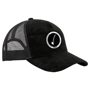 Bay Area Capoeira & Jiu Jitsu Suede Trucker Hat #8179 A